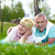 paar · gazon · gelukkig · volwassen · gras · platteland - stockfoto © pressmaster