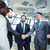 affrontare · gruppo · uomini · d'affari · guardando · colleghi · business - foto d'archivio © pressmaster