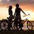 привязанность · Постоянный · Велосипеды · глядя · пляж - Сток-фото © pressmaster
