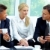 guardando · nuovo · strategia · immagine · di · successo · partner - foto d'archivio © pressmaster