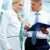 praten · partners · verticaal · afbeelding · smart - stockfoto © pressmaster
