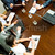 lavoro · di · squadra · sopra · view · giovani · pianificazione - foto d'archivio © pressmaster
