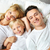 ritratto · di · famiglia · famiglia · casuale · vestiti · guardando - foto d'archivio © pressmaster