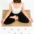 pretty · woman · seduta · piano · yoga - foto d'archivio © pressmaster