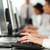 de · trabajo · personas · imagen · femenino · manos · escribiendo - foto stock © pressmaster