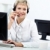 adres · portret · jonge · blond · secretaris · naar - stockfoto © pressmaster