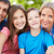 copii · părinţi · fotografie · fericit · de · familie · patru · uita - imagine de stoc © pressmaster