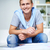 gelukkig · vent · afbeelding · jonge · toevallig · vergadering - stockfoto © pressmaster