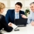 raadpleging · drie · bespreken · nieuwe · werken - stockfoto © pressmaster