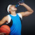 ritratto · bello · ragazzo · abbigliamento · sportivo · basket - foto d'archivio © pressmaster