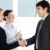 goed · twee · onderneemsters · zakenman · handen · schudden · business - stockfoto © pressmaster