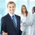 Boss with touchpad stock photo © pressmaster
