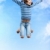 salto · em · altura · imagem · menina · feliz · saltando · grama · céu - foto stock © pressmaster