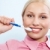 очистки · зубов · изображение · счастливым · женщины - Сток-фото © pressmaster