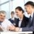 Arbeit · vier · Geschäftsleute · Büro · Business - stock foto © pressmaster