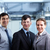 business · team · portret · naar · camera · glimlachend · vrouw - stockfoto © pressmaster