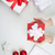 christmas · aanwezig · palmen · afbeelding · vrouwelijke · ander - stockfoto © pressmaster