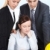 presentatie · plan · vrouw · ingenieur · uitleggen · business - stockfoto © pressmaster