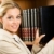 Smart · business · signora · toccare · libri - foto d'archivio © pressmaster