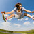 динамический · парень · портрет · энергичный · человека · прыжки - Сток-фото © pressmaster