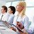 seminario · giovani · femminile · note · business · partner - foto d'archivio © pressmaster