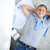 gelukkig · student · boven · jonge · vent - stockfoto © pressmaster