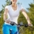 equitación · bicicleta · bastante · mujer · deporte - foto stock © pressmaster