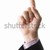 wijzend · foto · menselijke · hand · wijsvinger · business · corporate - stockfoto © pressmaster