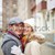 sorridere · Coppia · ritratto · felice · ragazzo · fidanzata - foto d'archivio © pressmaster