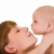 kochający · matka · ostrożny · baby · biały - zdjęcia stock © pressmaster