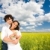 câmp · fotografie · amoros · cuplu · alb - imagine de stoc © pressmaster