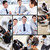 lavoro · di · squadra · collage · squadra · di · affari · business · donna · uomo - foto d'archivio © pressmaster