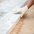 Installation of brick platform - laying bricks on sand stock photo © pzaxe