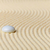 Composition on Zen garden - sand, and glass drop stock photo © pzaxe