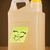 Post-it note with smiley face sticked on gallon stock photo © ra2studio