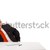 businessman sitting at desk and making phone call, isolated on white stock photo © ra2studio