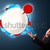 funny businessman in suit presenting abstract modern speech bubble copy space stock photo © ra2studio