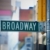 broadway · znak · drogowy · Manhattan · Nowy · Jork · wieżowce · drogowego - zdjęcia stock © rabbit75_sto