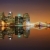 New · York · City · skyline · nacht · reflectie · business · zonsondergang - stockfoto © rabbit75_sto