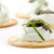 Canapes with Caviar and Creme Fraiche stock photo © raptorcaptor