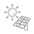 Solar energy industry vector line icon. stock photo © RAStudio