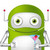 aranyos · robot · rajzfilmfigura · koktél · avatar · vektor - stock fotó © RAStudio