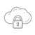 internet · nuage · protection · des · données · ligne · icône · vecteur - photo stock © RAStudio