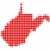 Pokaż · West · Virginia · czerwony · wzór · USA · placu - zdjęcia stock © rbiedermann