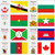 world flags and capitals set 4 stock photo © robertosch