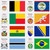 world flags and capitals set 3 stock photo © robertosch