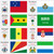 world flags and capitals set 21 stock photo © robertosch
