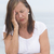 nő · menopauza · stressz · portré · vonzó · érett · nő - stock fotó © roboriginal