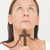 rezando · mujer · Christian · crucifijo · retrato · mujer · atractiva - foto stock © roboriginal