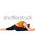 Fit Woman Practicing Yoga stock photo © rognar